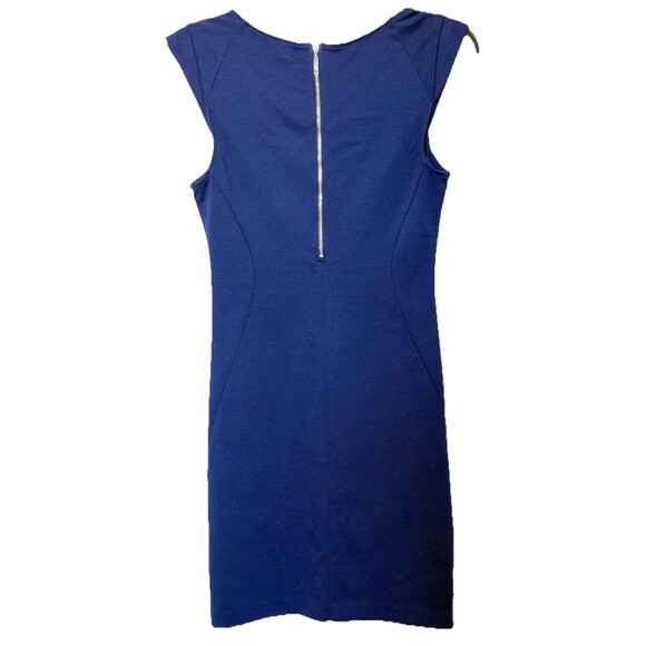 Women’s GUESS Dress Size S Royal Blue zip - Picture 4 of 9